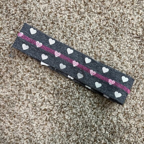 Body Glove 3-piece PinkGrey with Hearts Atheleisure Set 2T - Picture 4 of 6